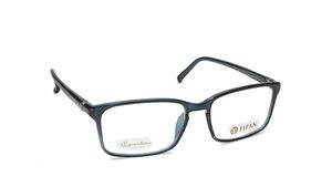Image 2 of Green Rectangle Eyeglasses for Men from Titan Available at Titan Eye+