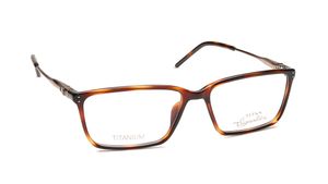 Image 2 of Brown Rectangle Eyeglasses for Men and Women from Titan Available at Titan Eye+