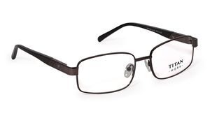 Image 2 of Bronze Navigator Rimmed Eyeglasses (TR1029A1A1|55) from Titan Available at Titan Eye+