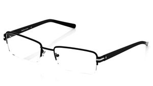 Image 2 of Black Rectangle Eyeglasses for Men and Women from Titan Available at Titan Eye+