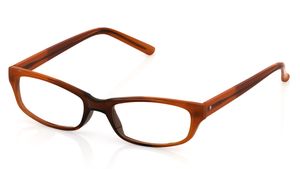 Image 2 of Brown Oval Rimmed Eyeglasses (TR1129A1A1|51) from Titan Available at Titan Eye+