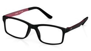 Image 2 of Black Rectangle Eyeglasses for Men and Women from Titan Available at Titan Eye+
