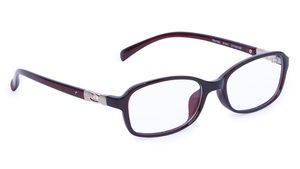 Image 2 of Red Wayfarer Eyeglasses for Women from Titan Available at Titan Eye+