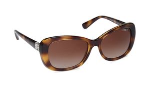 Image 2 of Brown Bugeye Women Sunglasses (VO2943SBW6561355|54) from Vogue Eyewear Available at Titan Eye+