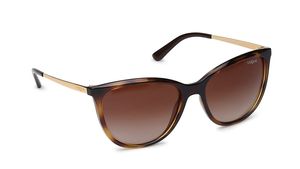 Image 2 of Brown CatEye Sunglasses for Women from Vogue Eyewear Available at Titan Eye+