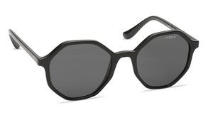 Image 2 of Black Round Women Sunglasses (VO5222SW448752|53) from Vogue Eyewear Available at Titan Eye+