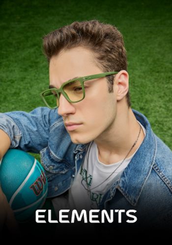 Experience the comfort and style of bold colourful Acetates with Fastrack Elements.