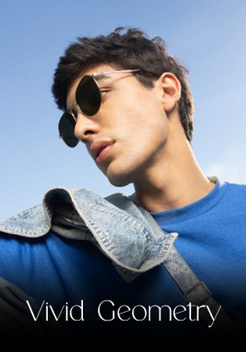 Geometric perfection meets vivid colour. Stand out with Fastrack Vivid Geometry.
