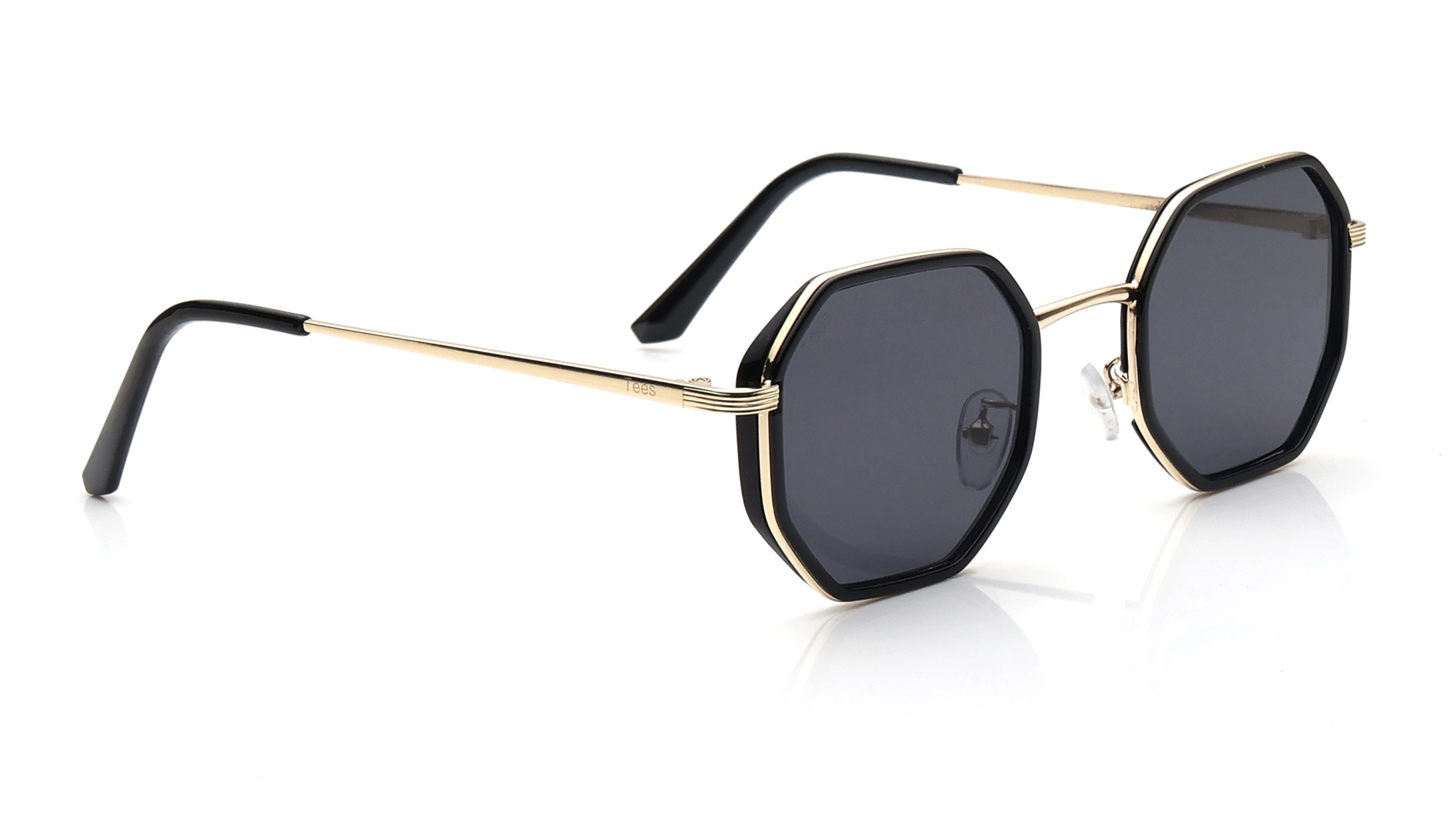 Grey Hexagon Sunglasses for Men and Women available online at