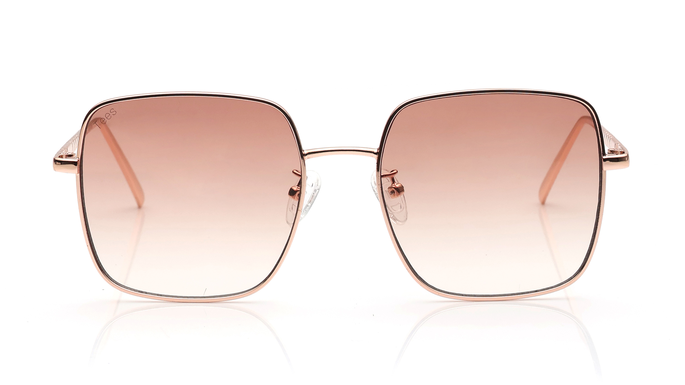 Brown Square Sunglasses for Men and Women available online at