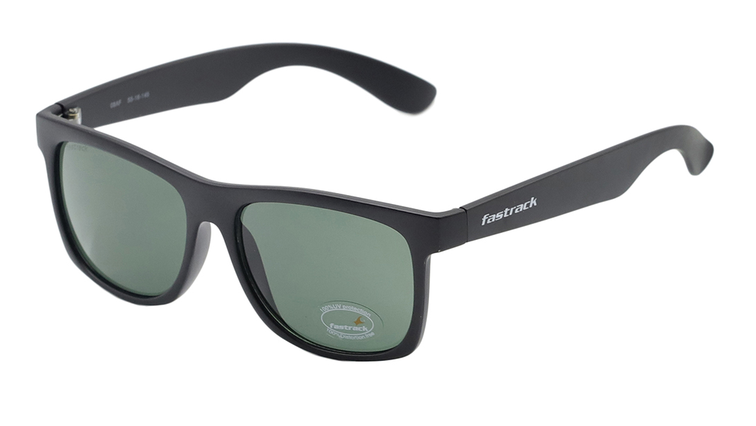 Daisan Elite Green Mirrored Slices Sports Sunglasses – Men's Biker Style, 100% UV Protection (D1089M-3)