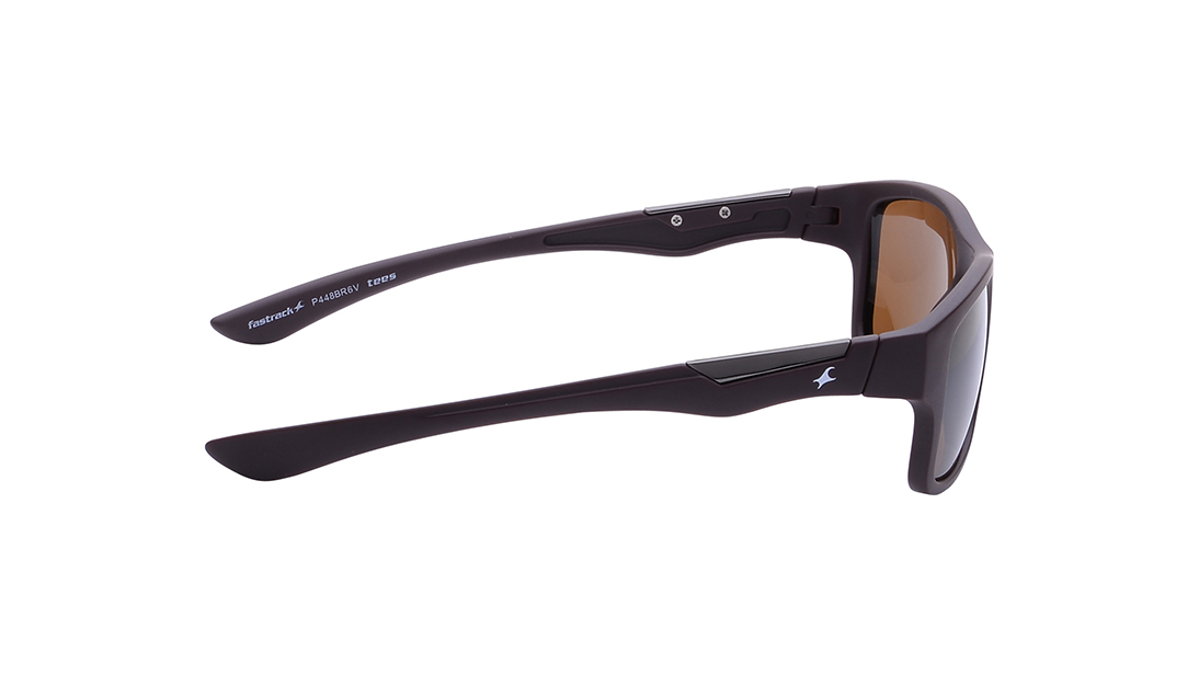 Brown Square Sunglasses for Men available online at Fastrack Eyewear