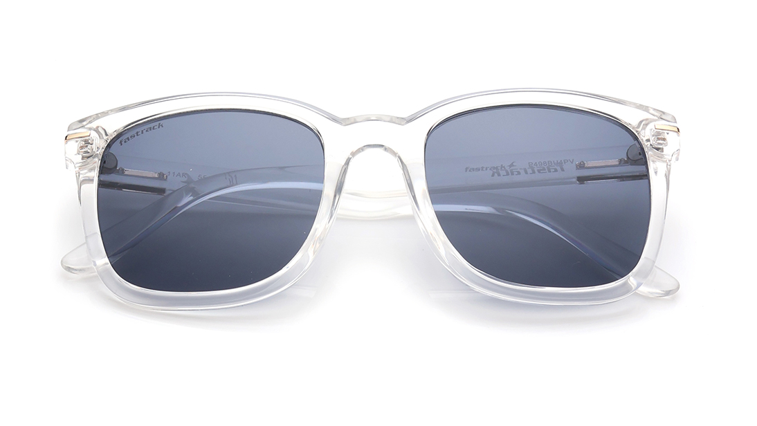 Fastrack Sunglasses Trending Goggles For Men Blue Wayfarer