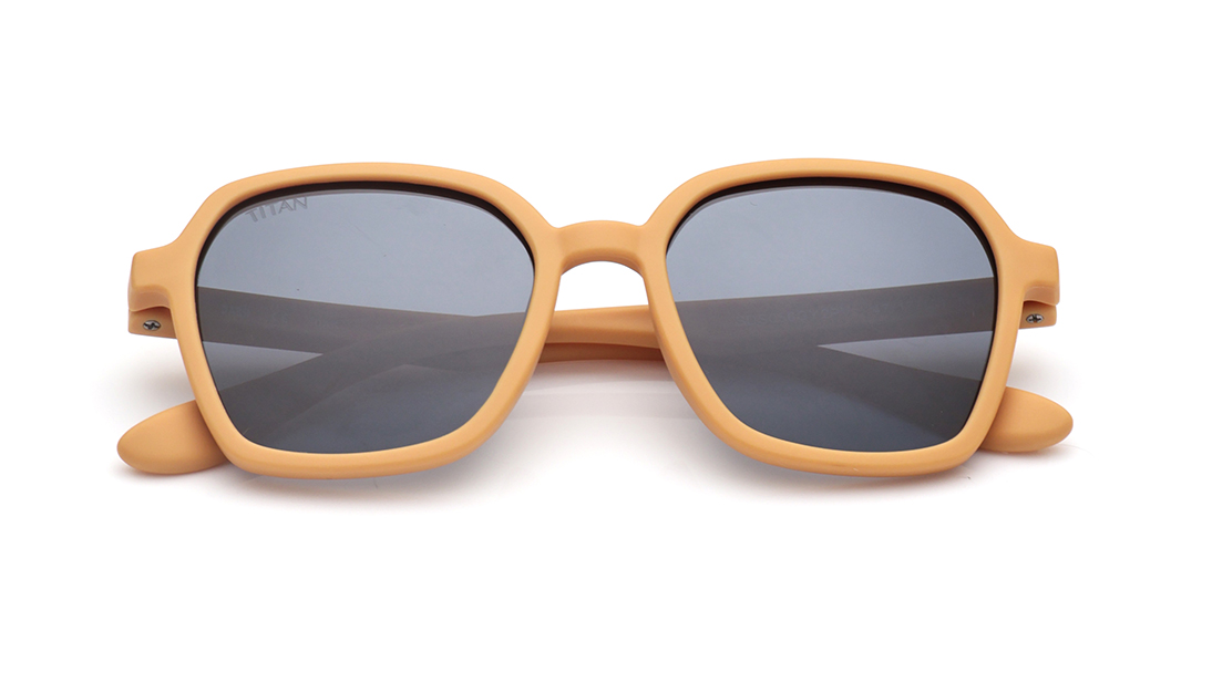 Grey Geometric Sunglasses for Kids available online at Fastrack Eyewear
