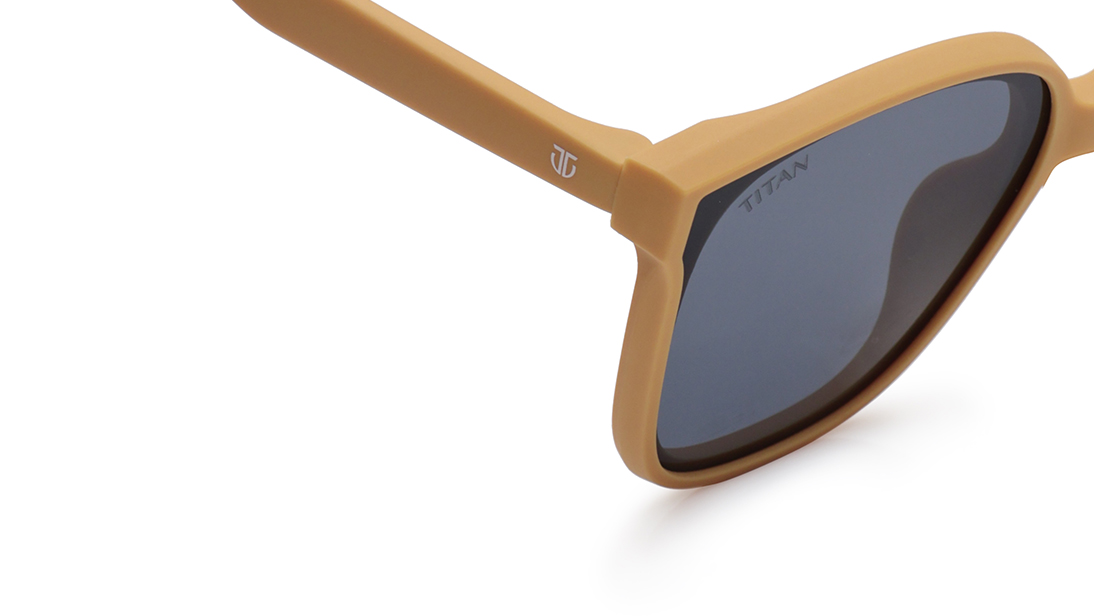 Grey Square Sunglasses for Kids available online at Fastrack Eyewear