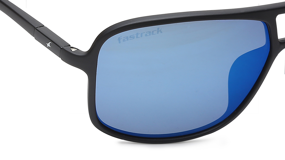 Blue Navigator Sunglasses for Men available online at Fastrack Eyewear