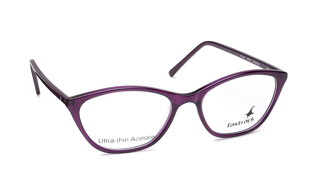 Purple CatEye Eyeglasses for Women available online at Fastrack