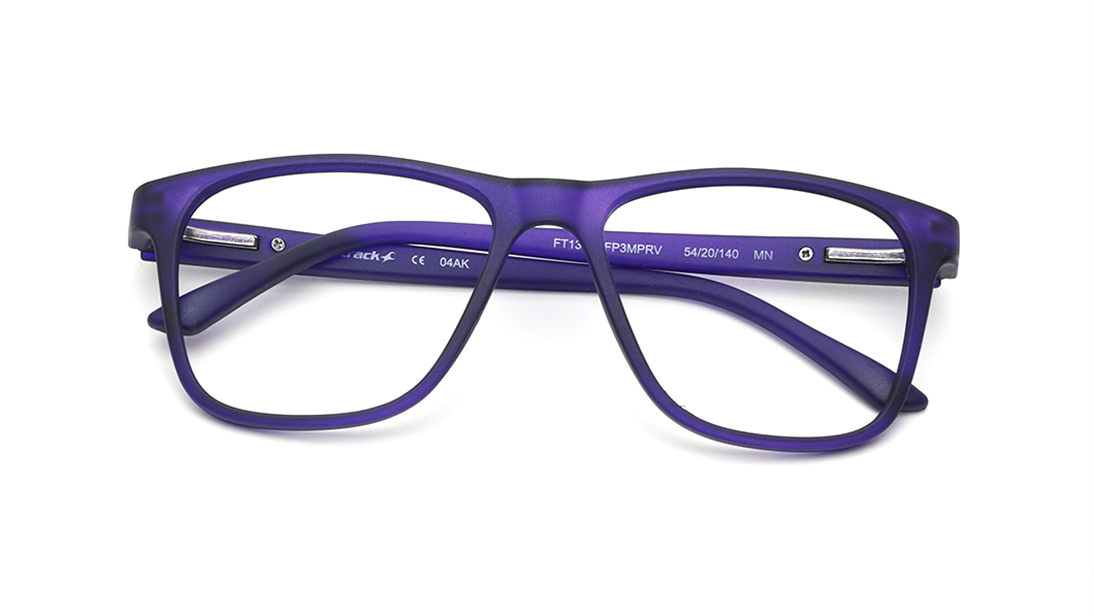 Purple Square Eyeglasses for Men and Women available online at