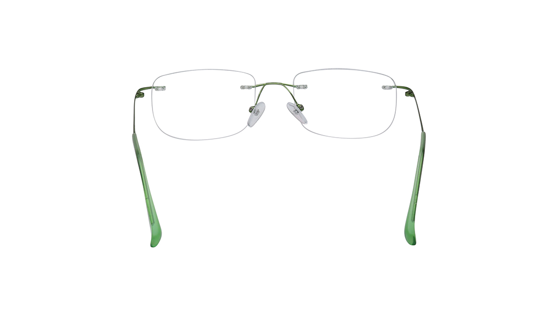 Rimless wayfarer eyeglasses online