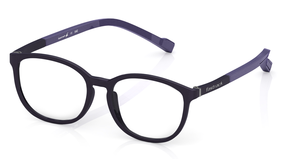 Purple Oval Eyeglasses for Women available online at Fastrack Eyewear