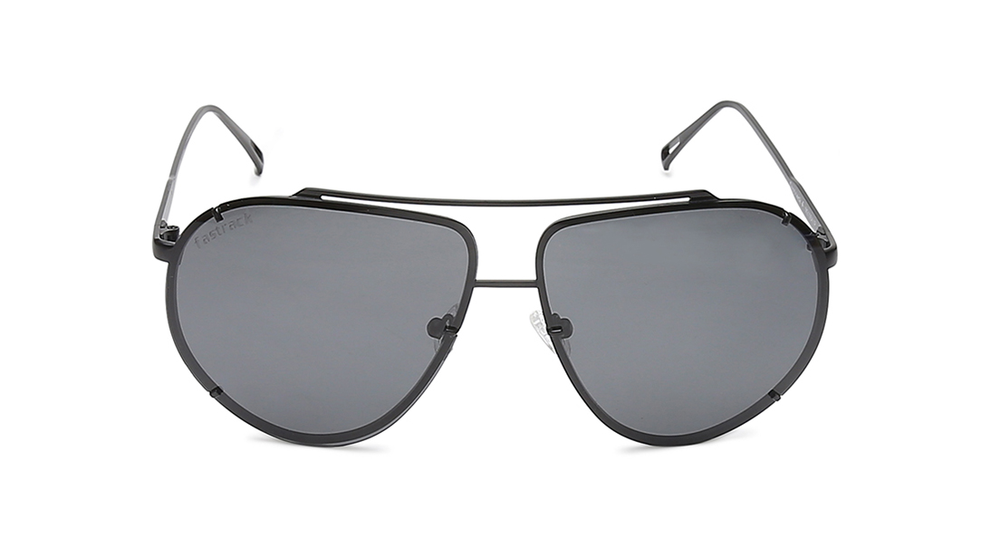 Buy Online Gold Aviator Rimmed Sunglasses From Fastrack M219Bk1P