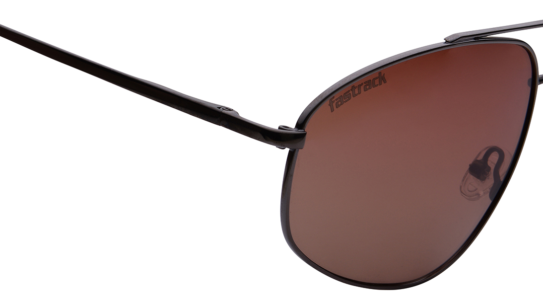 Brown Aviator Sunglasses for Men available online at Fastrack Eyewear