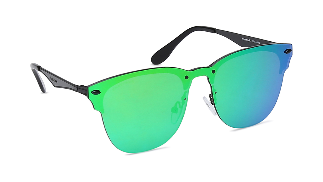 Green Square Sunglasses for Men available online at Fastrack Eyewear
