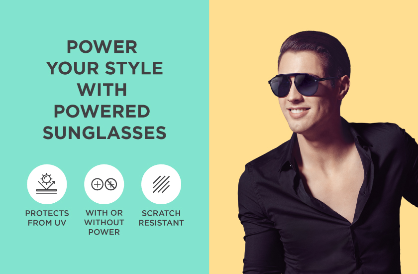 Add power to sunglasses online