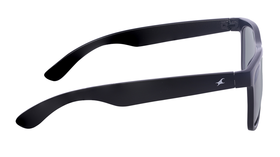 Image 3 of Black Square Sunglasses for Men from Fastrack Available at Titan Eye+
