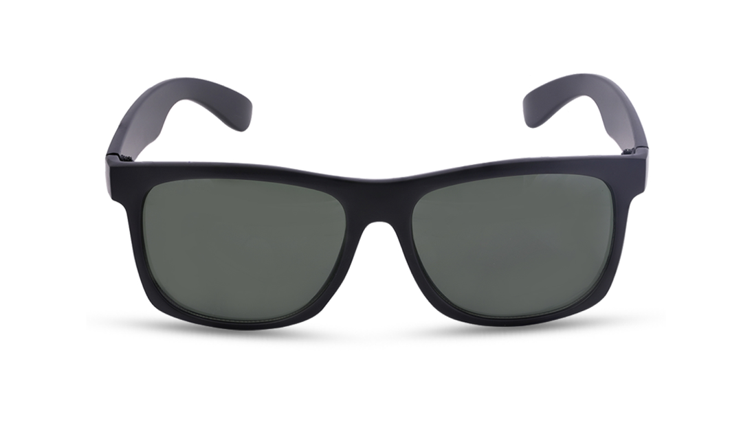 Image 1 of Black Square Sunglasses for Men from Fastrack Available at Titan Eye+