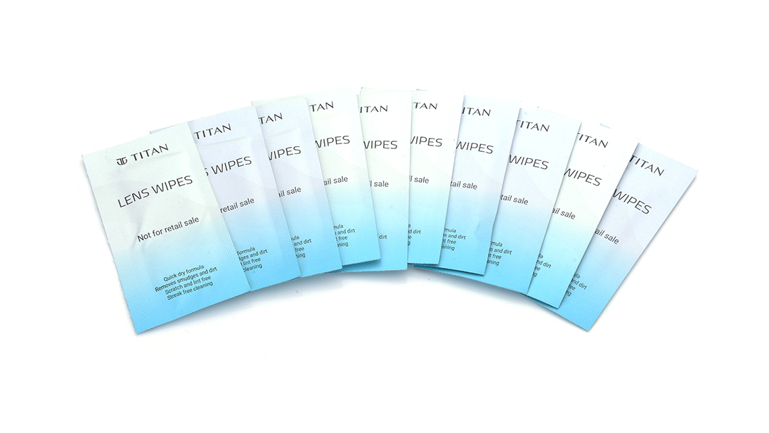 Image 5 of Titan Lens Wipes from Titan Available at Titan Eye+