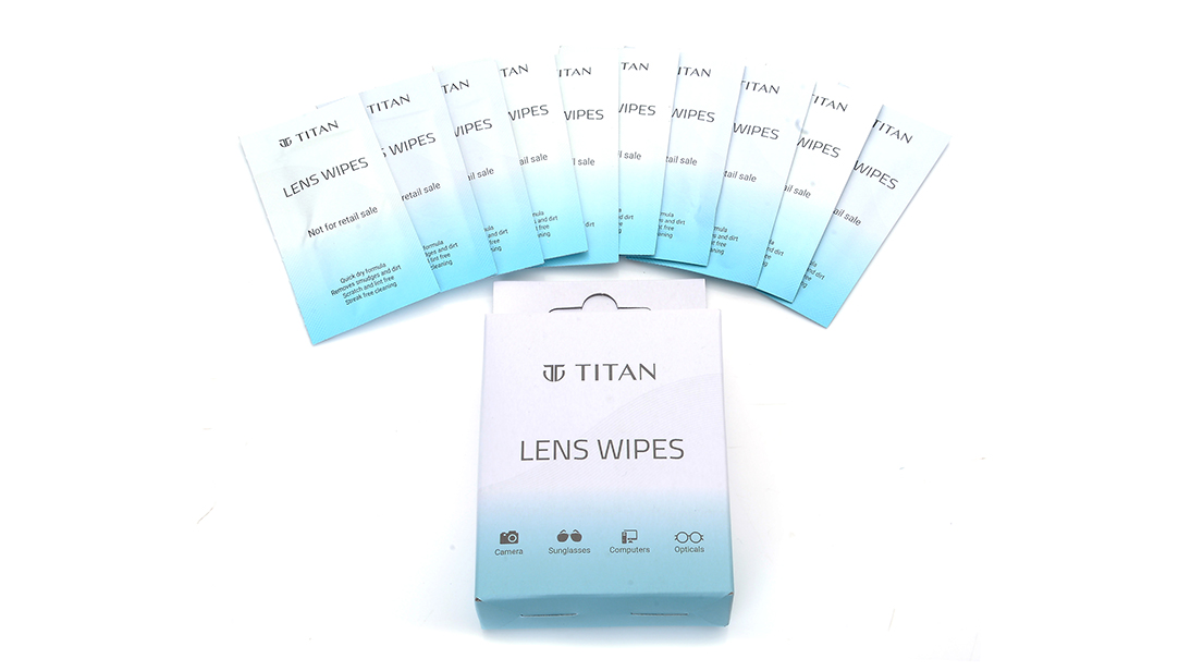 Image 7 of Titan Lens Wipes from Titan Available at Titan Eye+