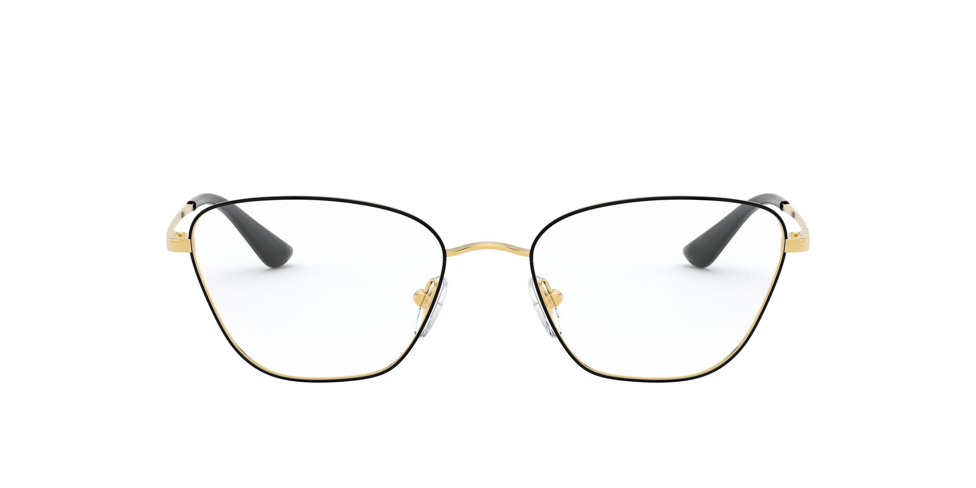Image 1 of Brown Geometric Eyeglasses for Women from Vogue Eyewear Available at Titan Eye+