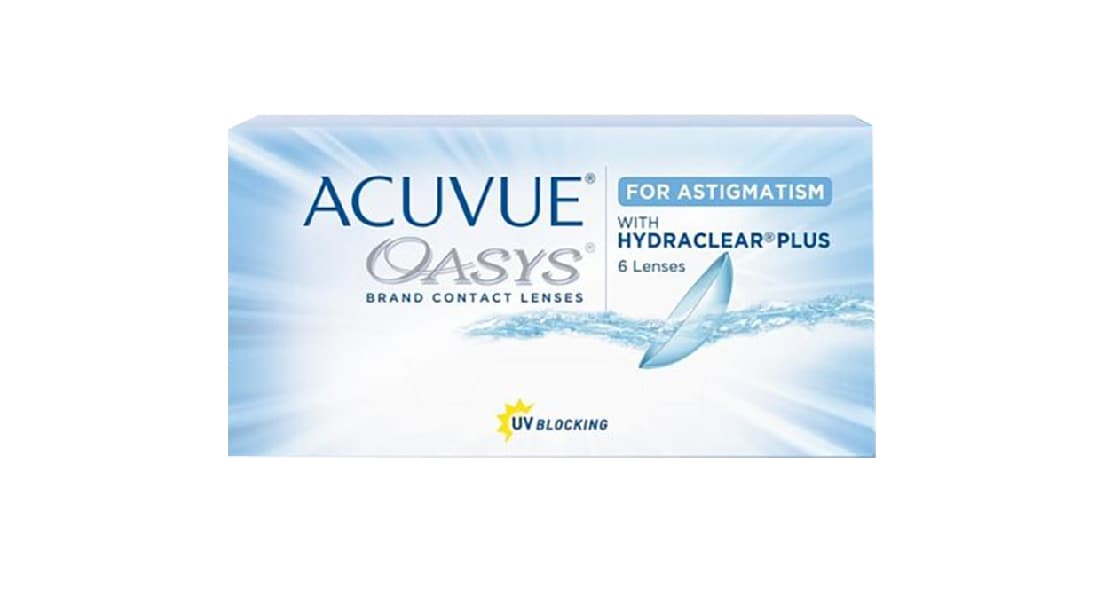 Image 1 of Bi-Weekly Disposable Acuvue Oasys Toric Lenses By Johnson And Johnson - 6 lens per Box from Johnson And Johnson Available at Titan Eye+