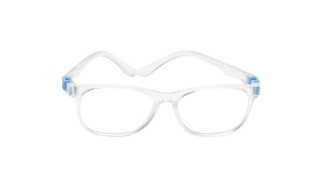 Crystal Square Eyeglasses for Kids available online at Titan Eye+
