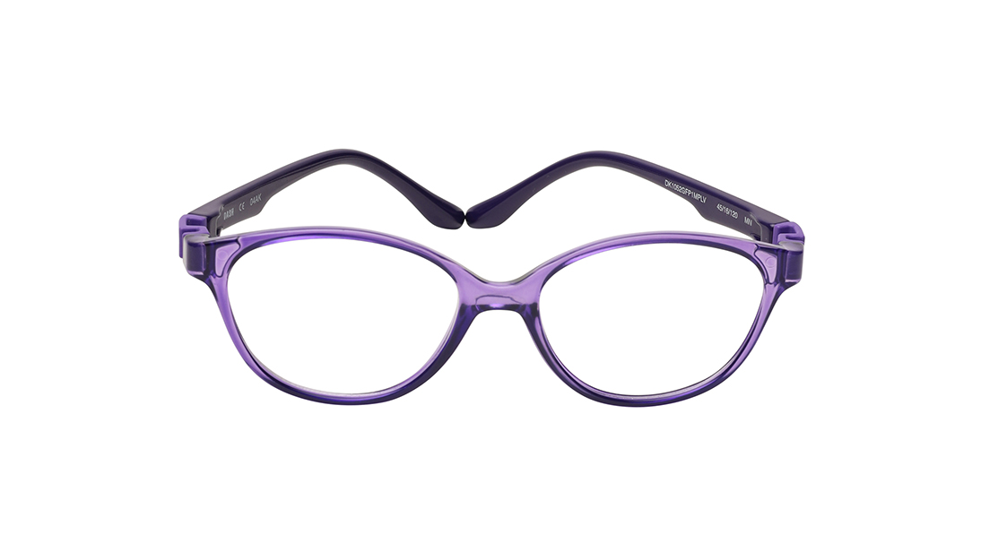 Image 1 of Purple CatEye Eyeglasses for Kids from Dash Available at Titan Eye+