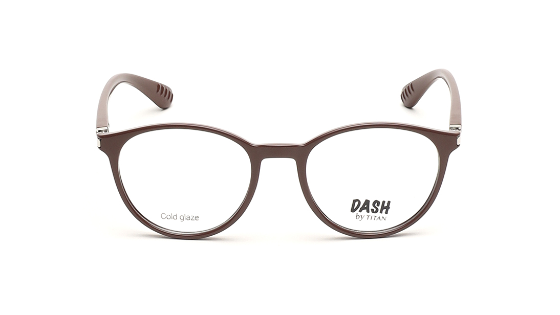 Image 1 of Blue Round Rimmed Eyeglasses(DK1054UFP1MBRV) from Fastrack Available at Titan Eye+