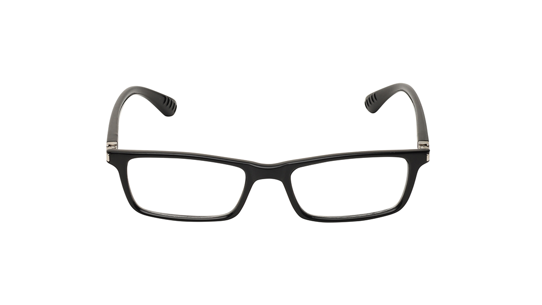 Image 1 of Black Rectangle Rimmed Eyeglasses(DK1056UFP2MBKV) from Fastrack Available at Titan Eye+