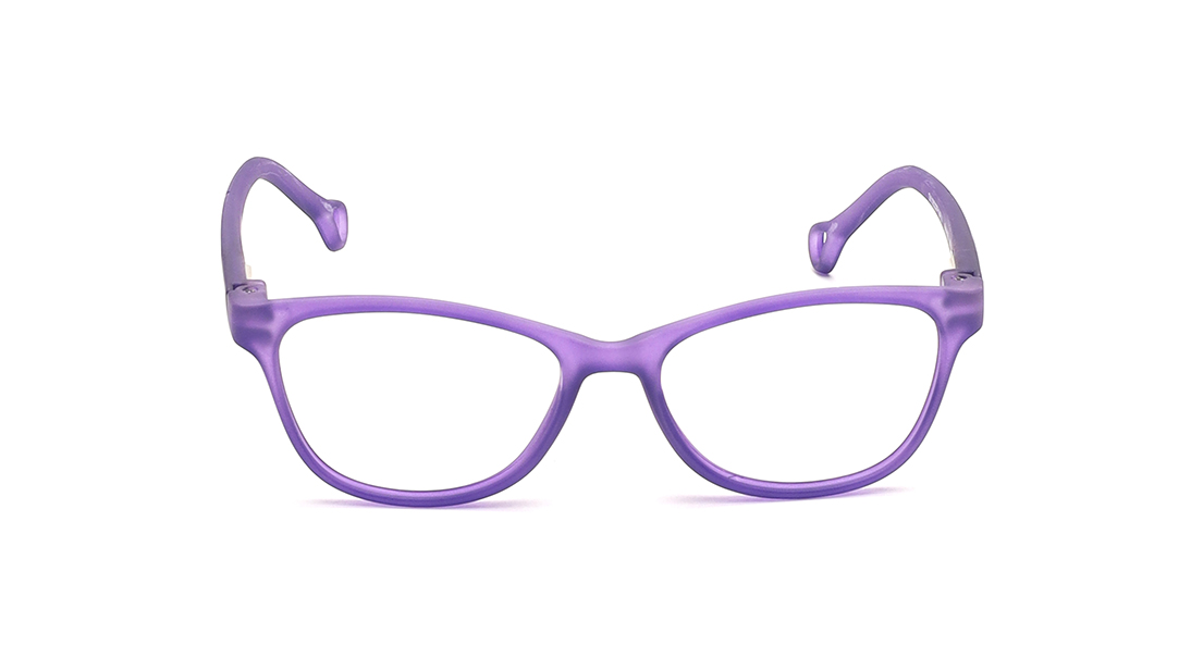Image 1 of Purple CatEye Eyeglasses for Kids from Dash Available at Titan Eye+