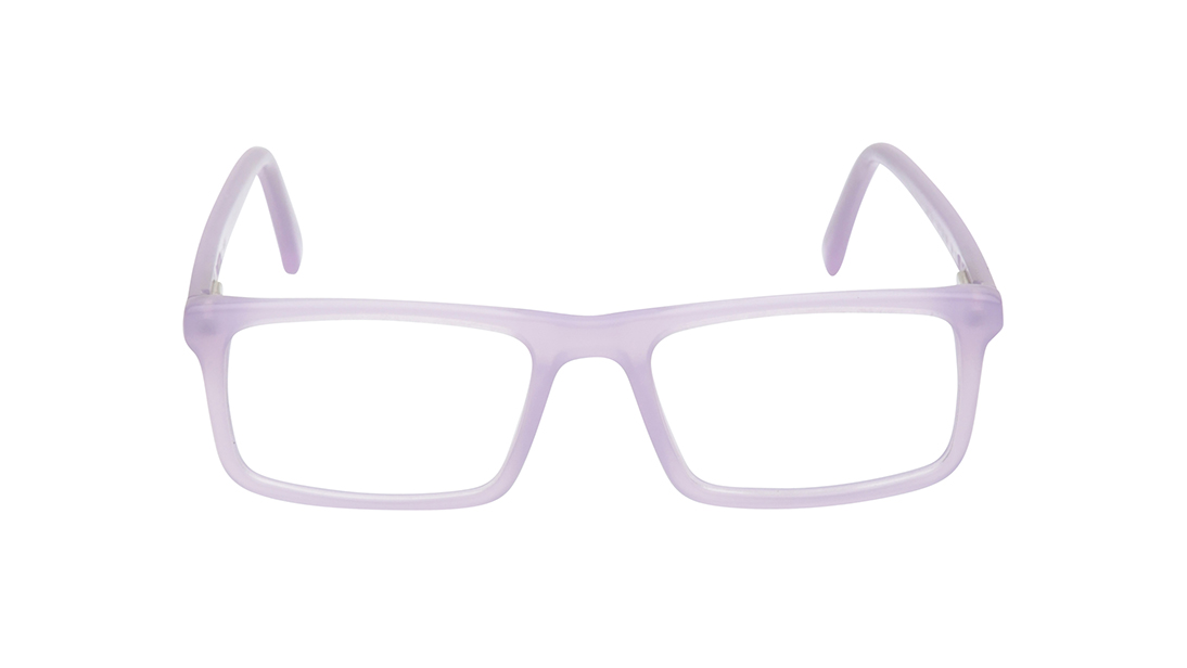 Image 1 of Purple Rectangle Eyeglasses for Kids from Dash Available at Titan Eye+