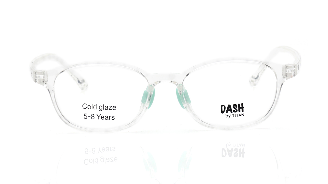 Image 1 of Crystal Round Rimmed Eyeglasses for Kids from Fastrack Available at Titan Eye+