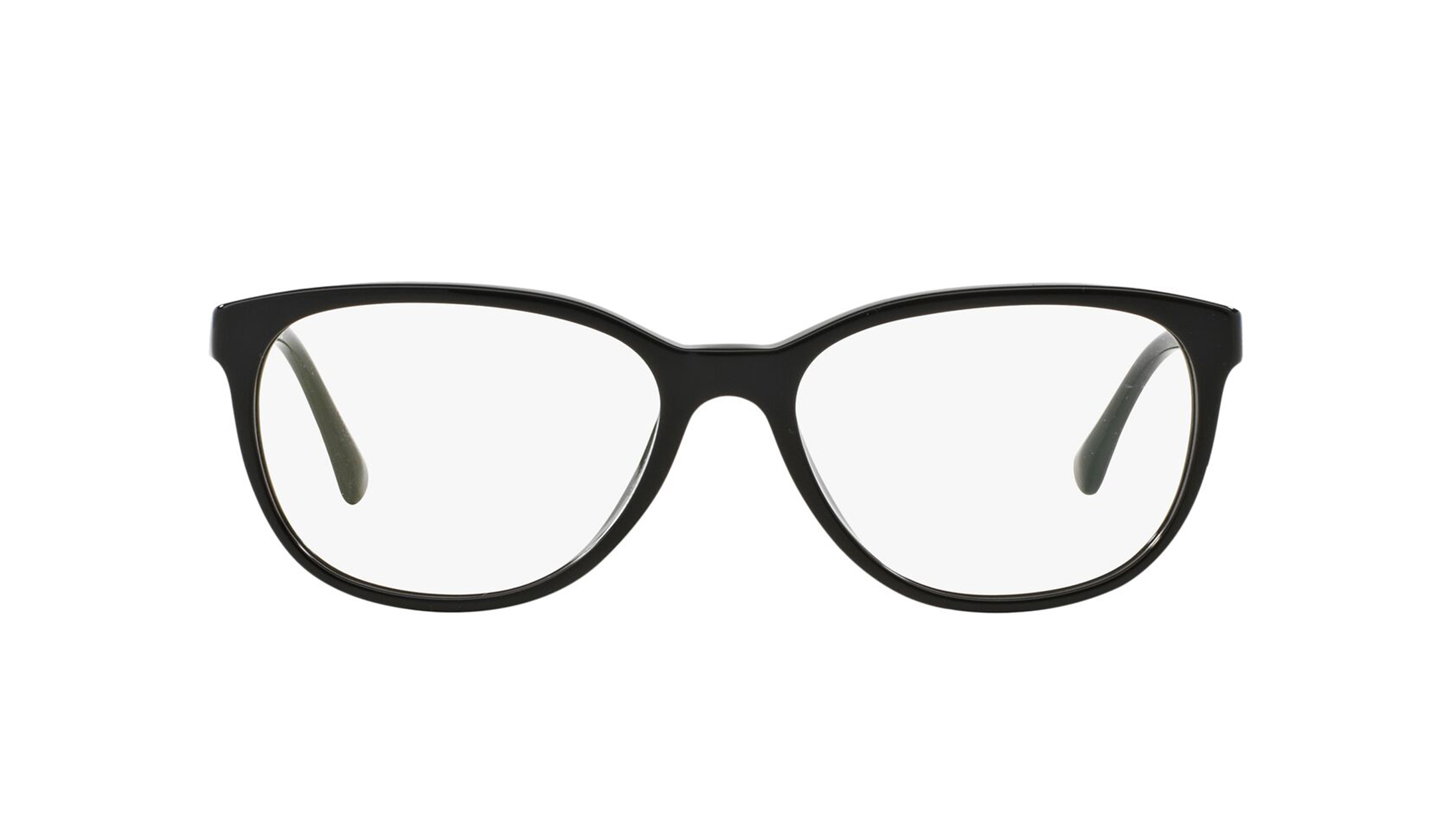 Image 1 of Black Square Eyeglasses for Women from Burberry Available at Titan Eye+