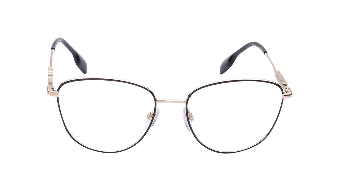 Image 1 of Black Phantos Eyeglasses for Women from Burberry Available at Titan Eye+