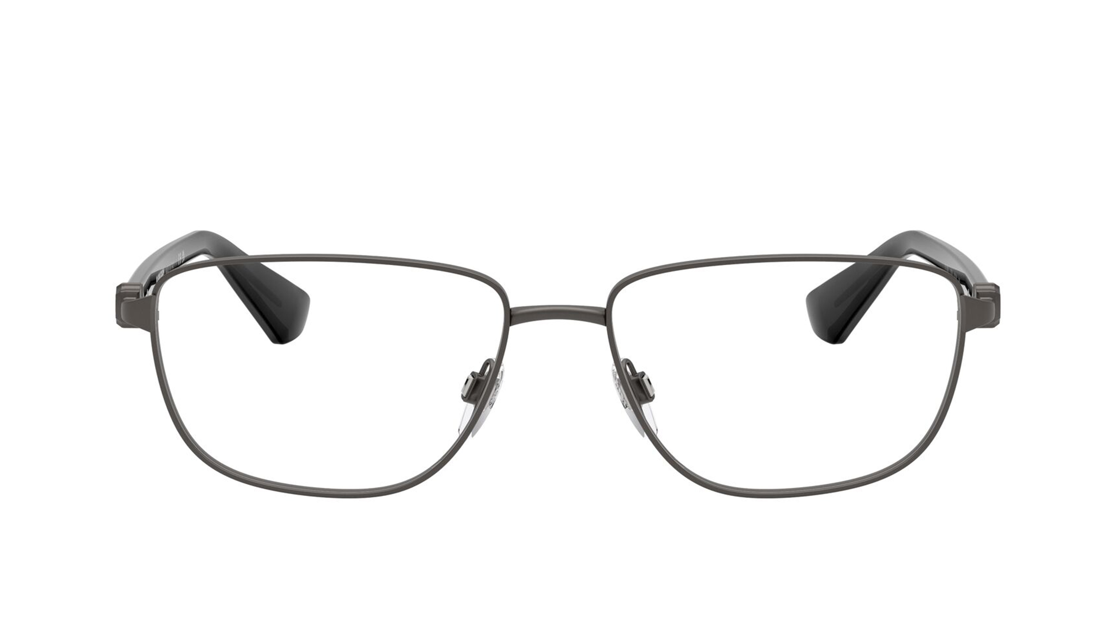 Image 1 of Grey Rectangle Eyeglasses for Men from Burberry Available at Titan Eye+
