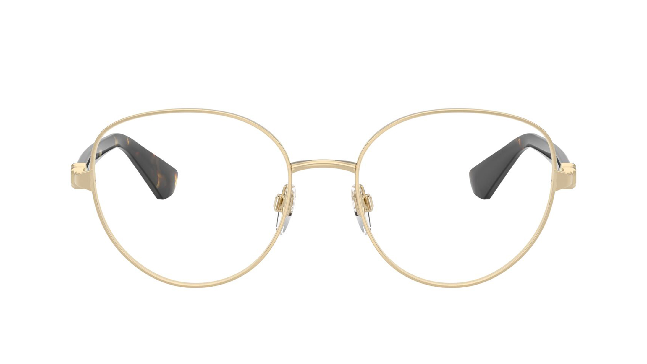 Image 1 of Gold Phantos Eyeglasses for Women from Burberry Available at Titan Eye+