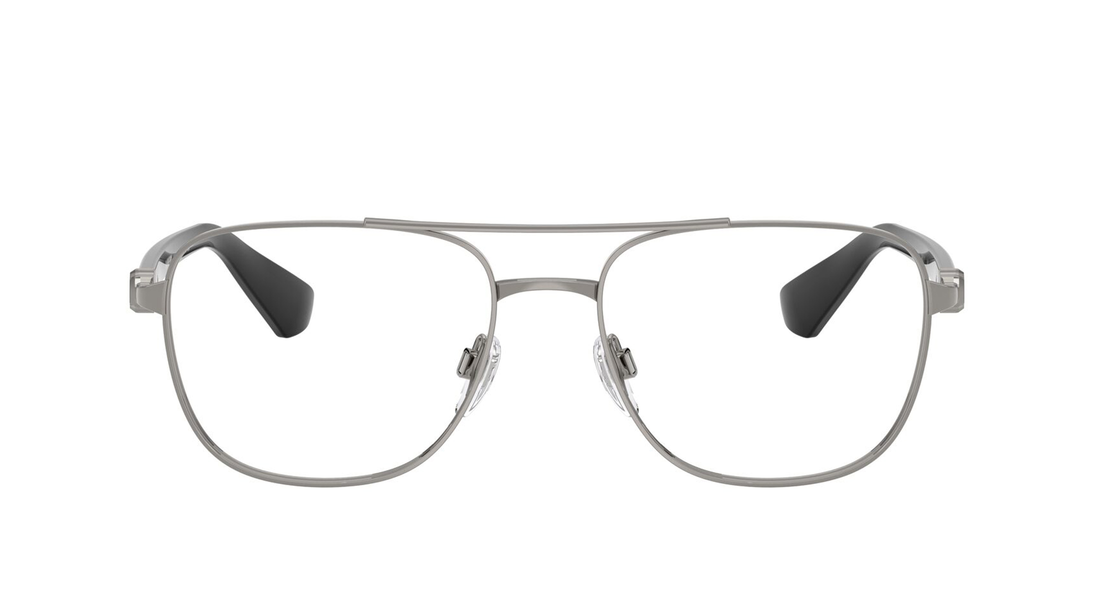 Image 1 of Grey Aviator Eyeglasses for Men from Burberry Available at Titan Eye+