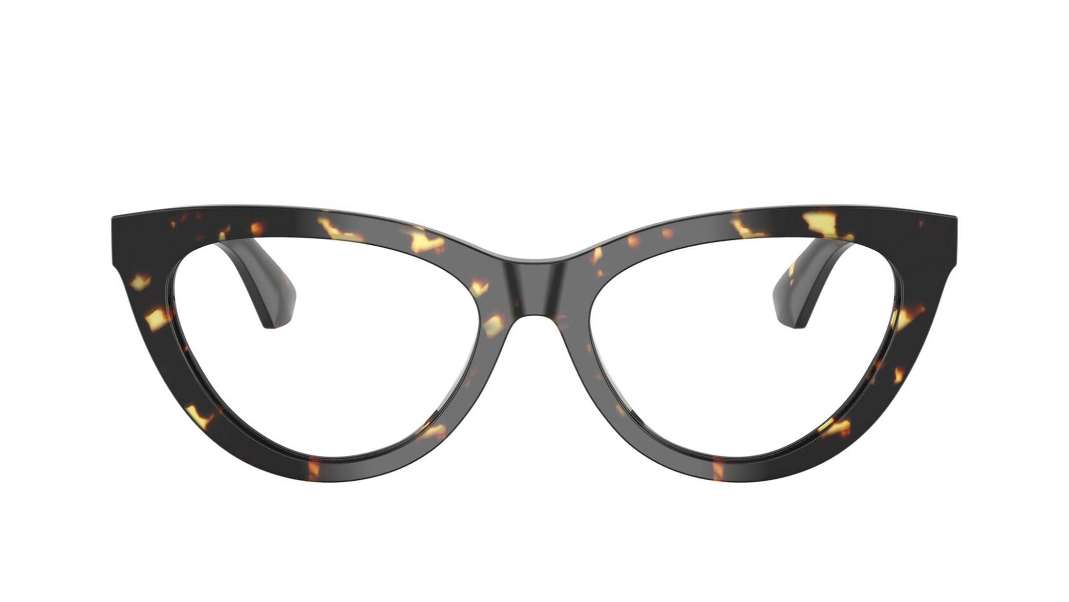 Image 1 of Yellow Cateye Eyeglasses for Women from Burberry Available at Titan Eye+