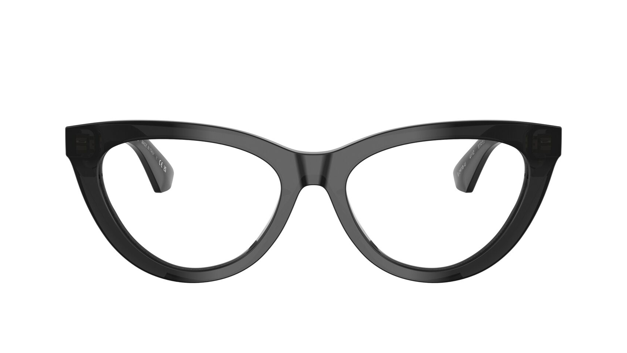 Image 1 of Grey Cateye Rimmed Eyeglasses for Women from Burberry Available at Titan Eye+