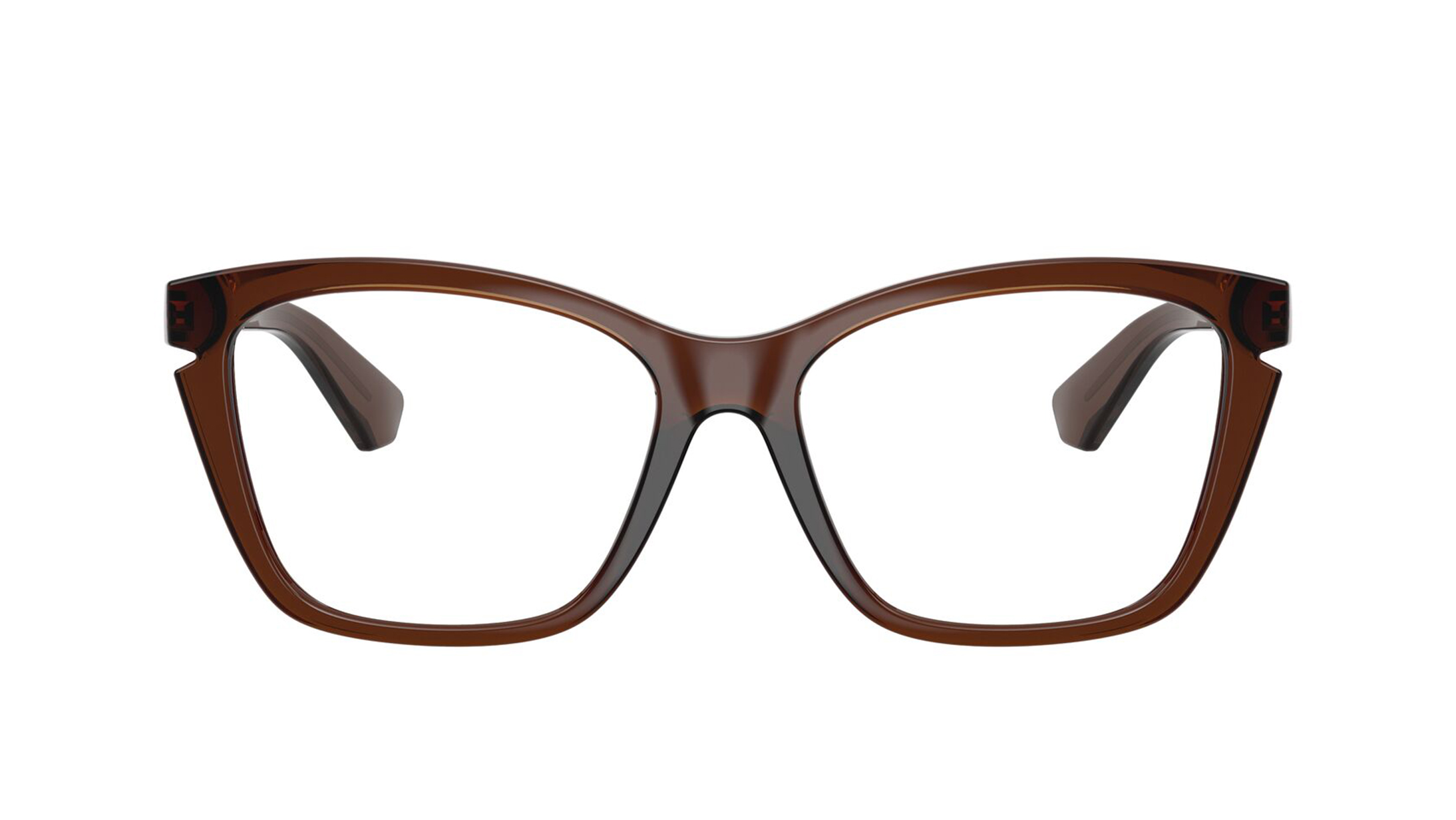 Image 1 of Brown CatEye Eyeglasses for Women from Burberry Available at Titan Eye+