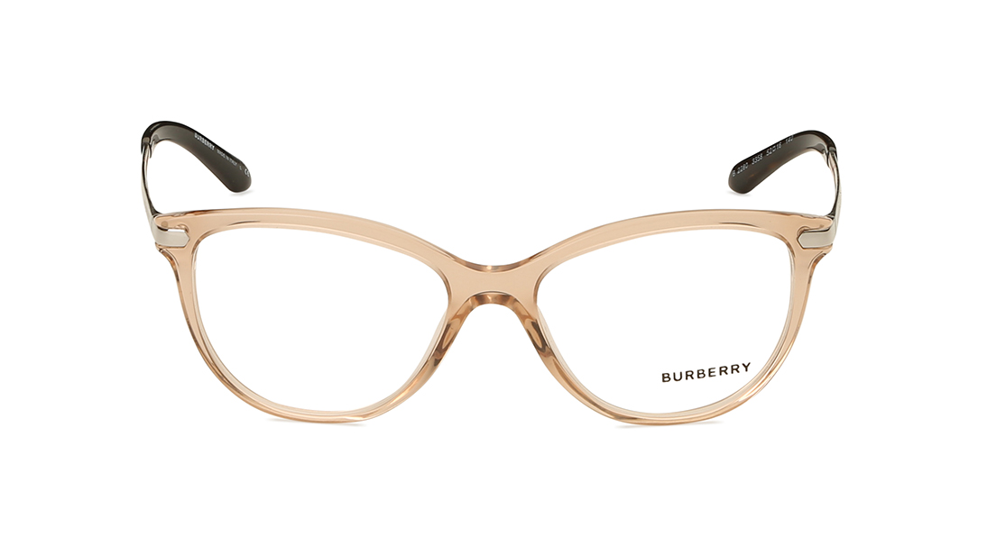 Image 1 of Pink Square Rimmed Eyeglasses for Women from Burberry Available at Titan Eye+